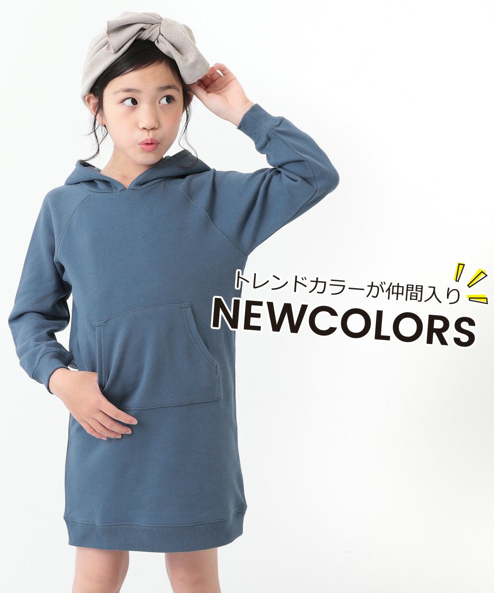 64 Off スウェットパーカーワンピース 子供服の通販 デビロック公式サイト