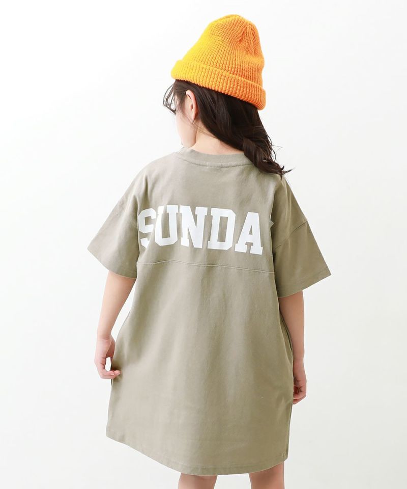 5%OFF】バックロゴプリント 半袖ワンピース | 子供服の通販