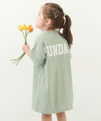 34%OFF】バックロゴプリント 半袖ワンピース | 子供服の通販