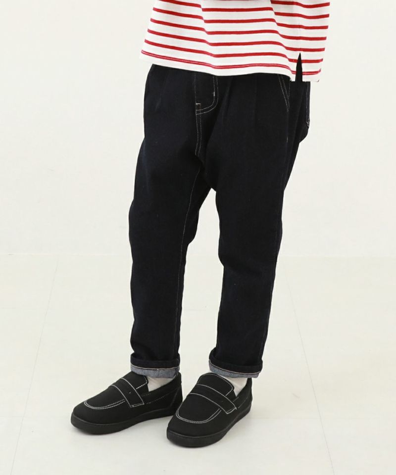 アウトレットSALE 29%OFF/返品不可】楽デニム タックパンツ アウトレットSALE 29%OFF/返品不可】楽デニム タックパンツ