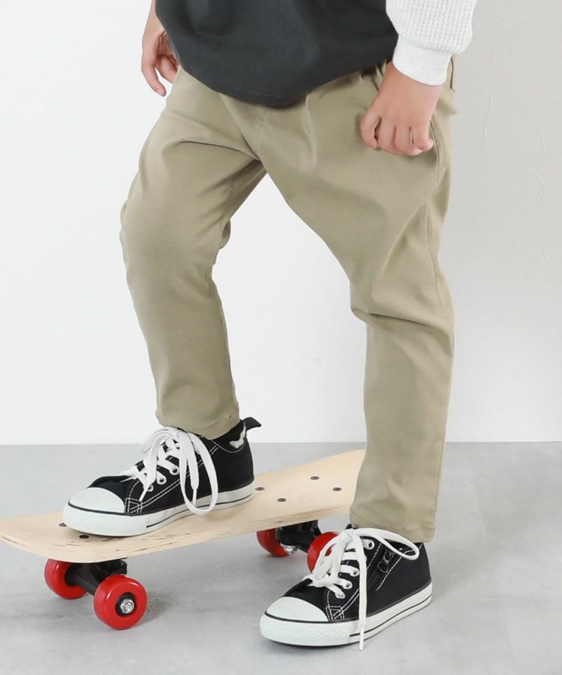 daboro ツイルストレッチタックイージースラックス