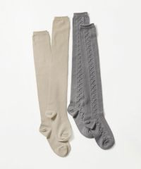 2足セット ニーハイソックス | 子供服の通販 デビロック公式サイト