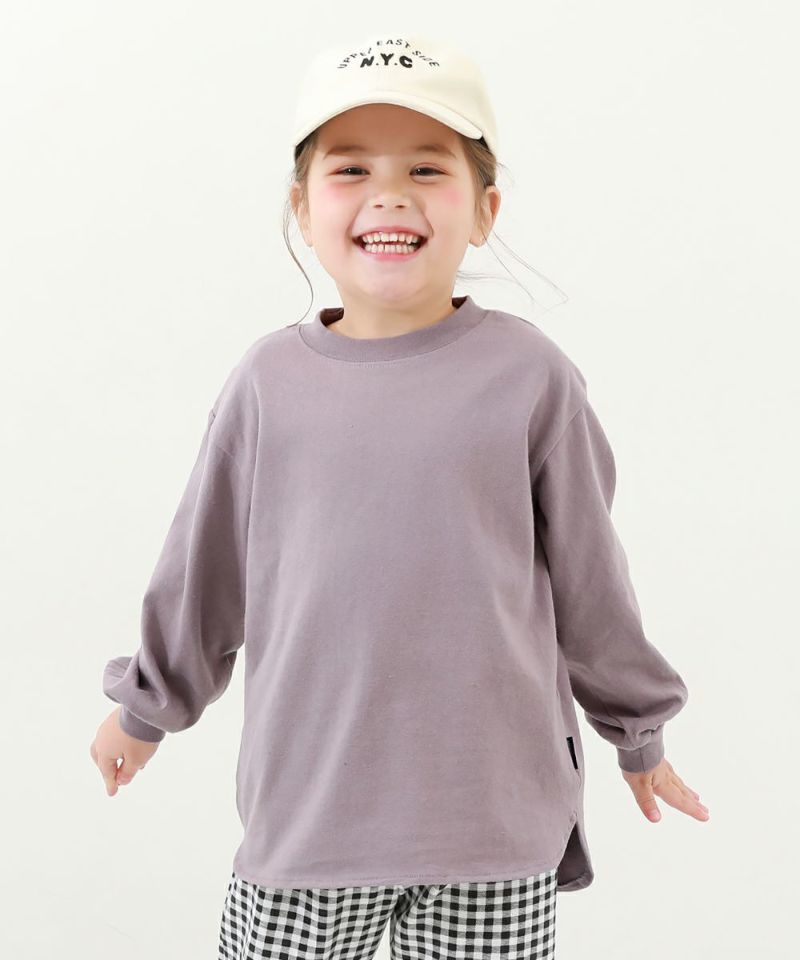 15%OFF】無地 ヘビーウェイト ロング丈 長袖Tシャツ | 子供服の通販