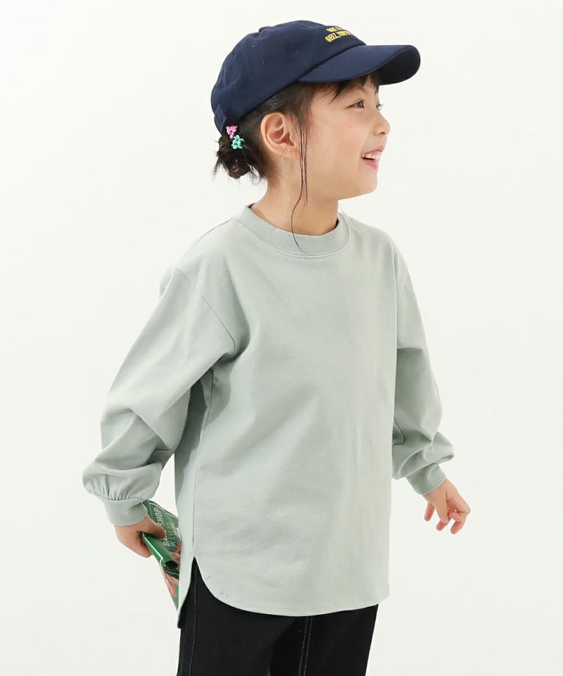 15%OFF】無地 ヘビーウェイト ロング丈 長袖Tシャツ | 子供服の通販