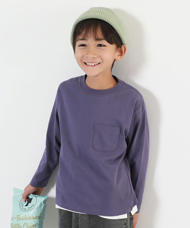 5ポケット 長袖Tシャツ コーコス G-958 男女兼用 メンズ