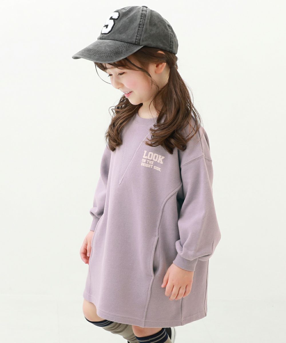 30%OFF】ビッグシルエット ガゼットスウェットワンピース | 子供服の 