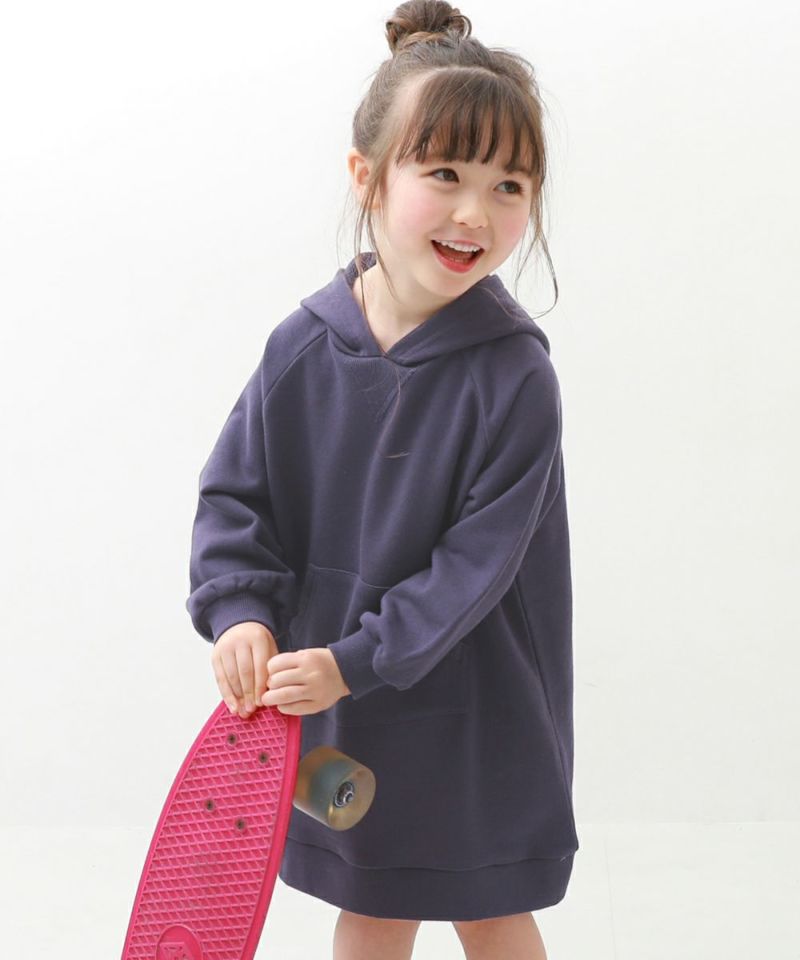 ガゼットパーカー スウェットワンピース | 子供服の通販 デビロック