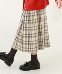 KIDILL チェック柄プリーツスカート スカート | KIDILL/キディル | 三越伊勢丹オンラインストア・通販【公式】