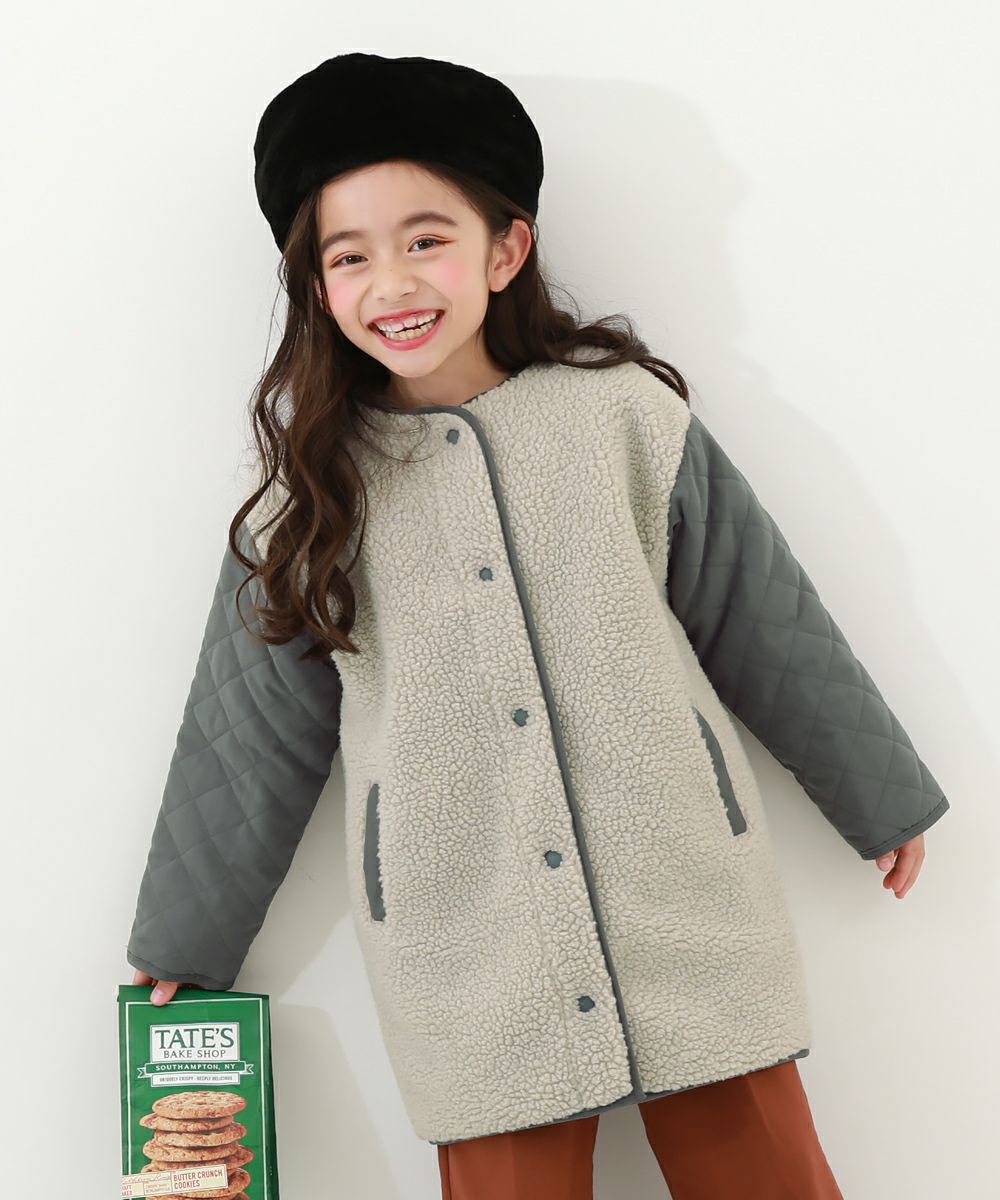 アウトレットSALE 最大75%OFF/返品不可】洗える キルティングボア ノー 