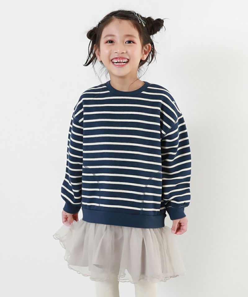 MONCLER /モンクレール  ベビー　ワンピース　裏起毛 裏起毛 裾チュールワンピース | 子供服の通販 デビロック公式サイト