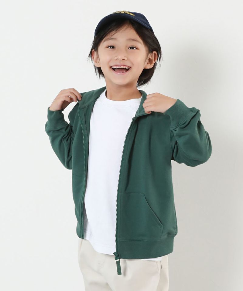 15%OFF】無地 スウェット ジップパーカー | 子供服の通販 デビロック 