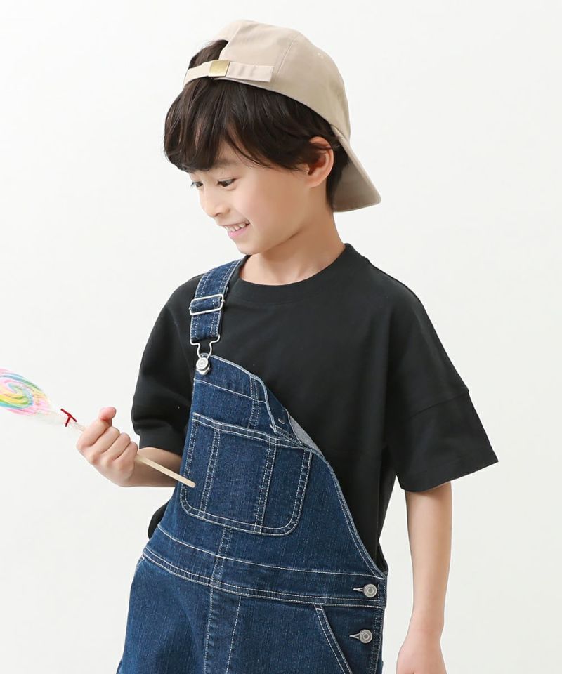 無地＆切替 オーバーサイズ 半袖Tシャツ | 子供服の通販 デビロック