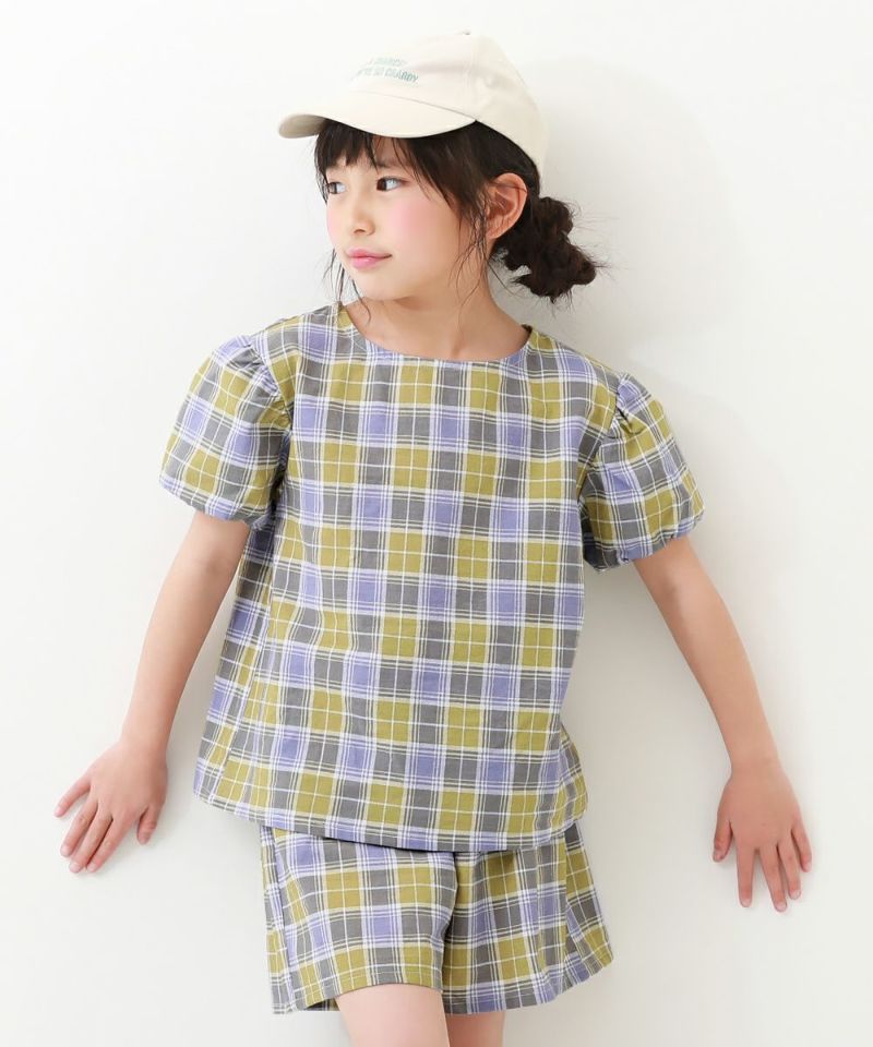 セットアップ】パフスリーブトップス＆ショートパンツ | 子供服の通販