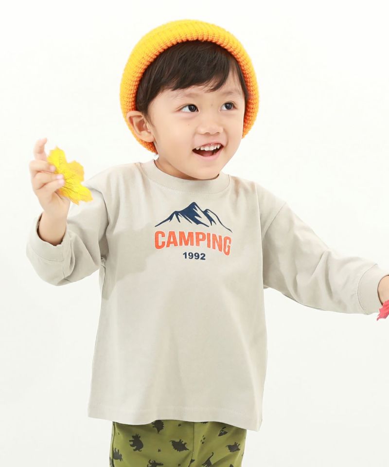 アウトレットSALE 30%OFF/返品不可】デビラボ プリント袖リブ