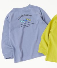 アウトレットSALE 30%OFF/返品不可】デビラボ プリント袖リブ