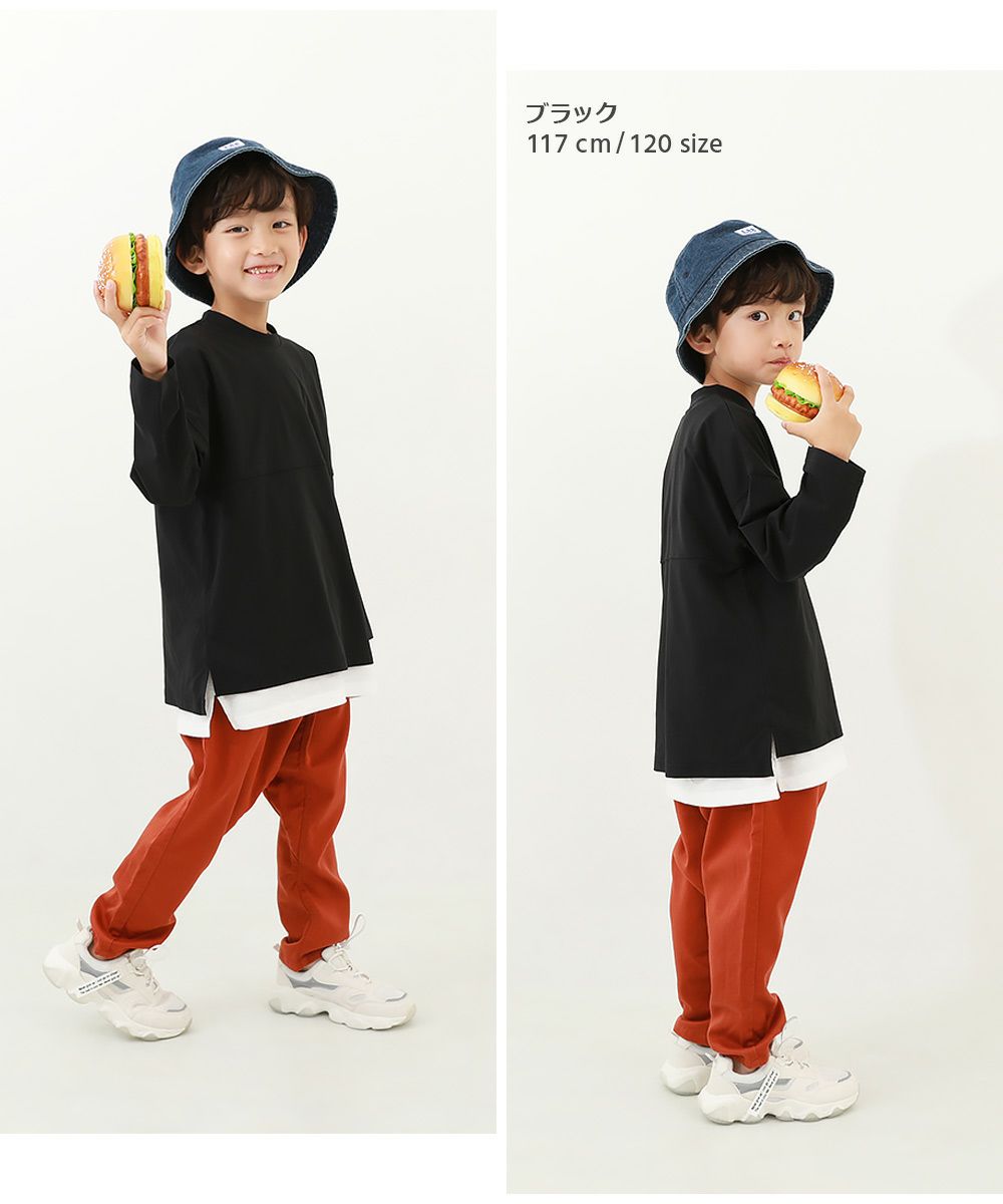 25%OFF】防汚 フットボール切替 長袖Tシャツ | 子供服の通販 