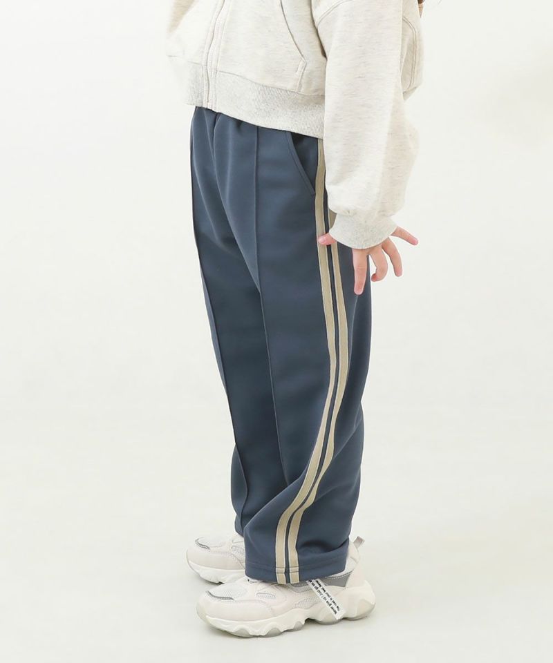 最大5%OFF】【セットアップ可能】サイドライン ワイドパンツ