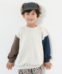 OMMO オリーブグリーン トレーナー サイズF 34%OFF】綿100% 無地 ビッグシルエット クレイジーカラー