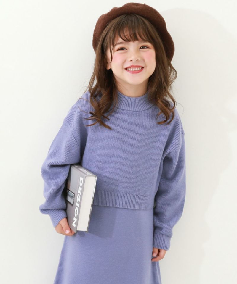 クロスニットワンピースセット クロスニットワンピースセット ブラック | ファッション通販