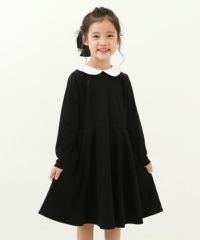 familiar 襟付きワンピース90サイズ ファミリア♡ familiar 女の子 襟付きワンピース 90cm