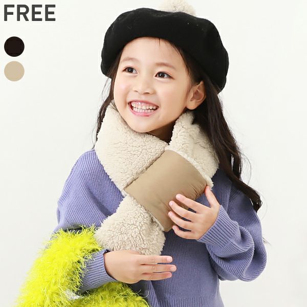 MAKALU STORE キッズ用マフラー　タペストリー basic-towel-muffler-with-