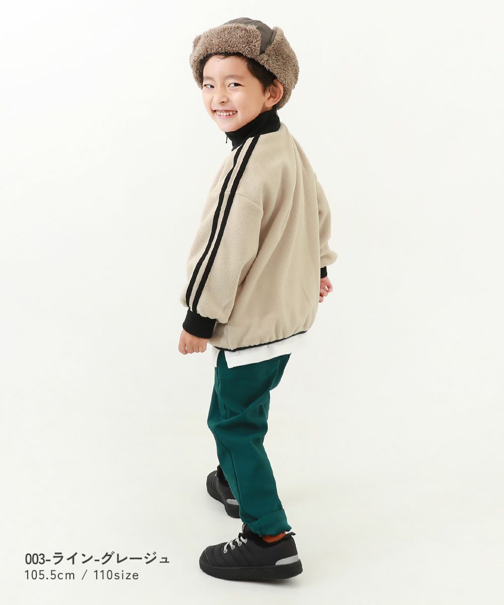 エアリーフリース ハーフジップ プルオーバー | 子供服の通販 
