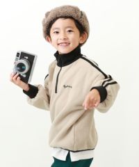 静電気防止 のんビリフリース ハーフジップ | 子供服の通販 デビロック