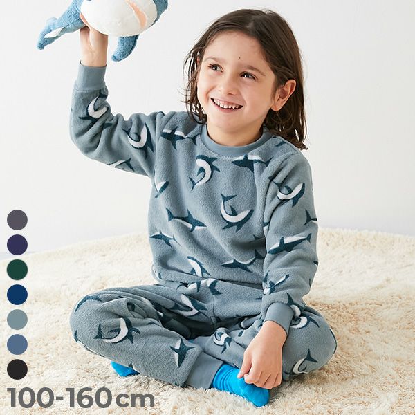 ボーイズ もこもこフリース パジャマ | 子供服の通販 デビロック公式サイト 