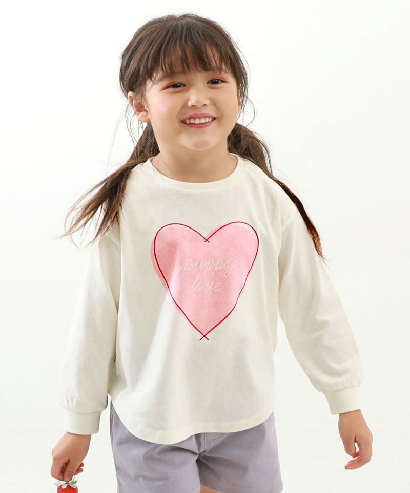 プリント長袖Tシャツ 外帯線 (がいたいせん) 長袖 Tシャツ デザイナーが描く