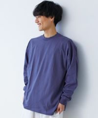 一部予約】綿100% お洗濯してもよれにくい ビッグシルエット 袖リブ