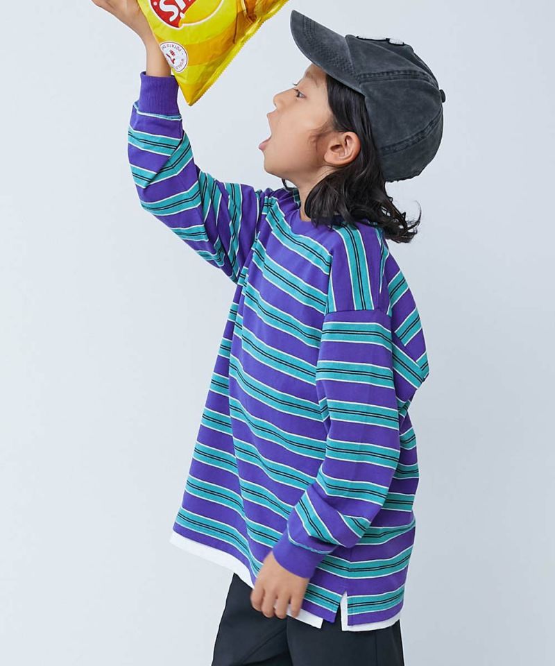 最大14%OFF】綿100% お洗濯してもよれにくい ビッグシルエット 袖リブ