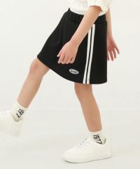 サイドラインオックスミニスカート セール】Side Line Oxford Mini Skirt/サイドラインオックスミニ