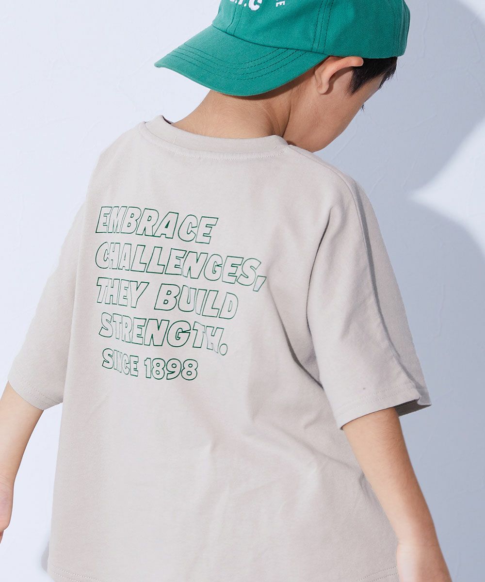 27%OFF】綿100％ デビラボ スーパーBIGシルエット プリント半袖Tシャツ