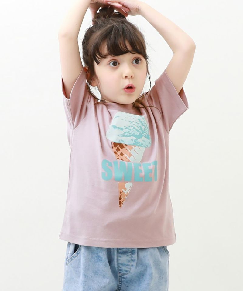 デビラボ BOXシルエット プリント半袖Tシャツ | 子供服の通販