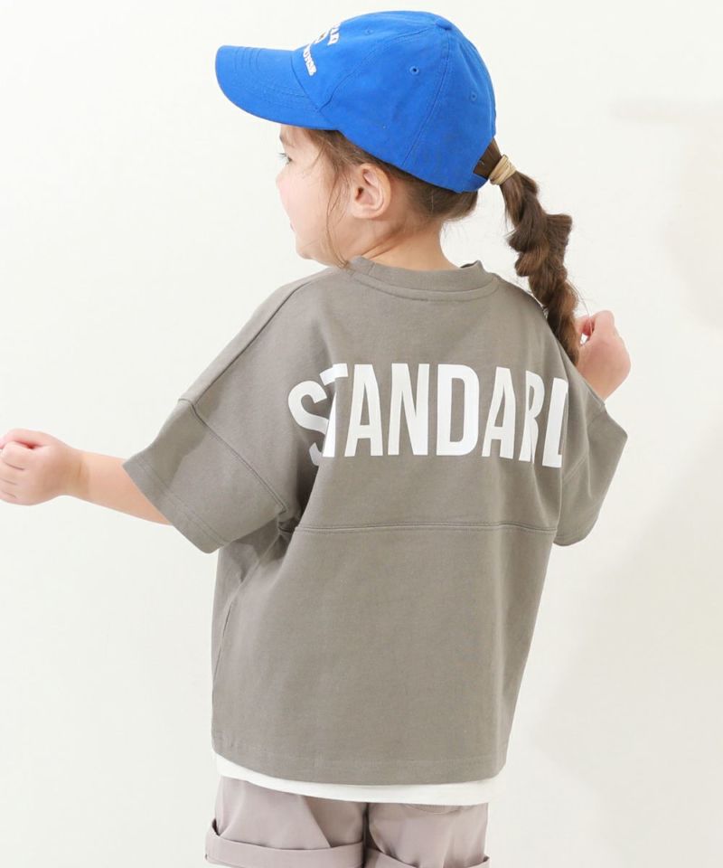 7%OFF】STANDARD バックロゴプリント 半袖Tシャツ | 子供服の通販 