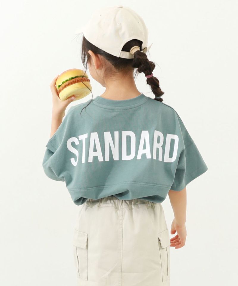 7%OFF】STANDARD バックロゴプリント 半袖Tシャツ | 子供服の通販 