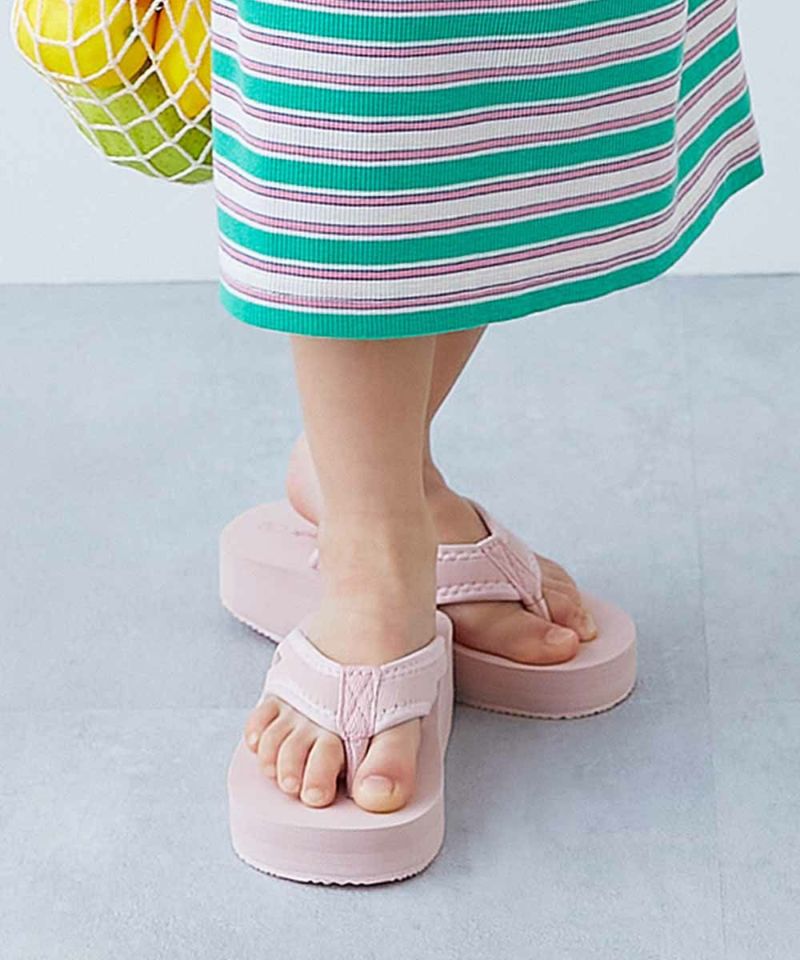 34%OFF】ふわもちボリュームソール トングサンダル | 子供服の通販