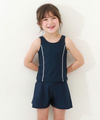 女児セパレートパンツ型スクール水着 | 子供服の通販 デビロック公式サイト