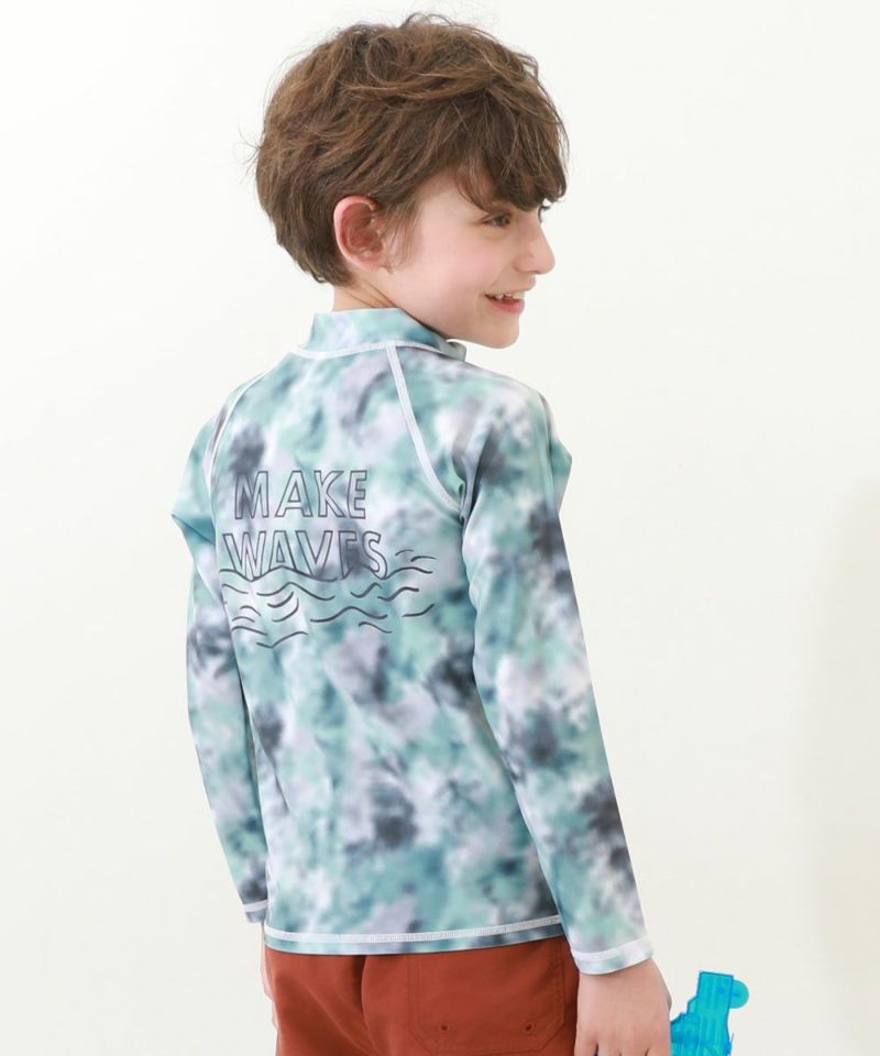 19%OFF】UVカット 袖の長さがえらべる ジップラッシュガード | 子供服