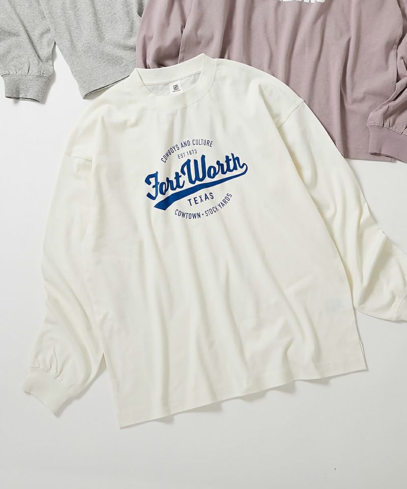 12%OFF】綿100% 大人 デビラボ プリント 袖リブ 長袖Tシャツ 12%OFF】綿100% 大人 デビラボ プリント 袖リブ 長袖Tシャツ
