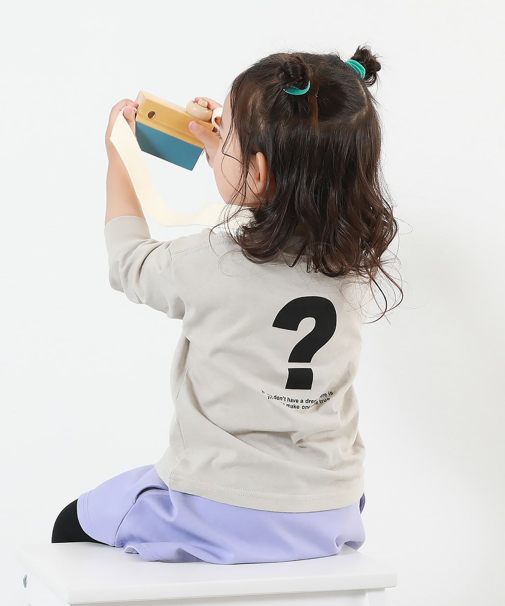 10%OFF】綿100% デビラボ プリント袖リブ 長袖Tシャツ | 子供服の通販 