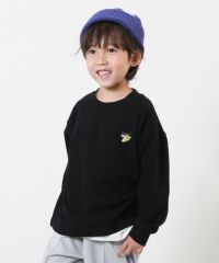 2枚セット ボンポワン 長袖 スモック  12A と長袖カットソー cee3fb58f56d8bf8c7ce46df9238cf