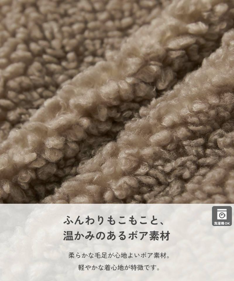 yori プードルフードジレ　ベスト　ベビーピンク yori プードルフードジレ ベスト ベビーピンク トップス