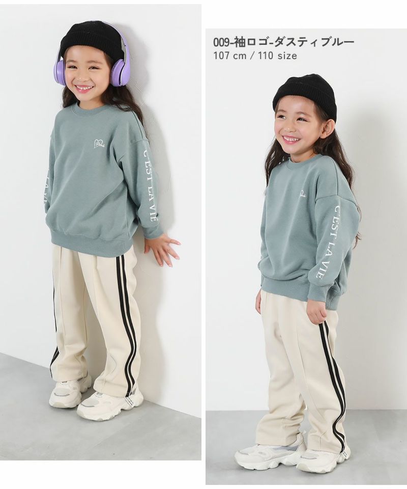 デビラボ ガールズ BOXシルエット プリント トレーナー 子供服の通販 デビロック公式サイト