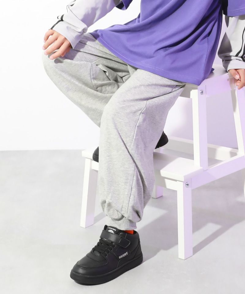 5%OFF】【DANCE】綿100% ワイドジョガー スウェットパンツ