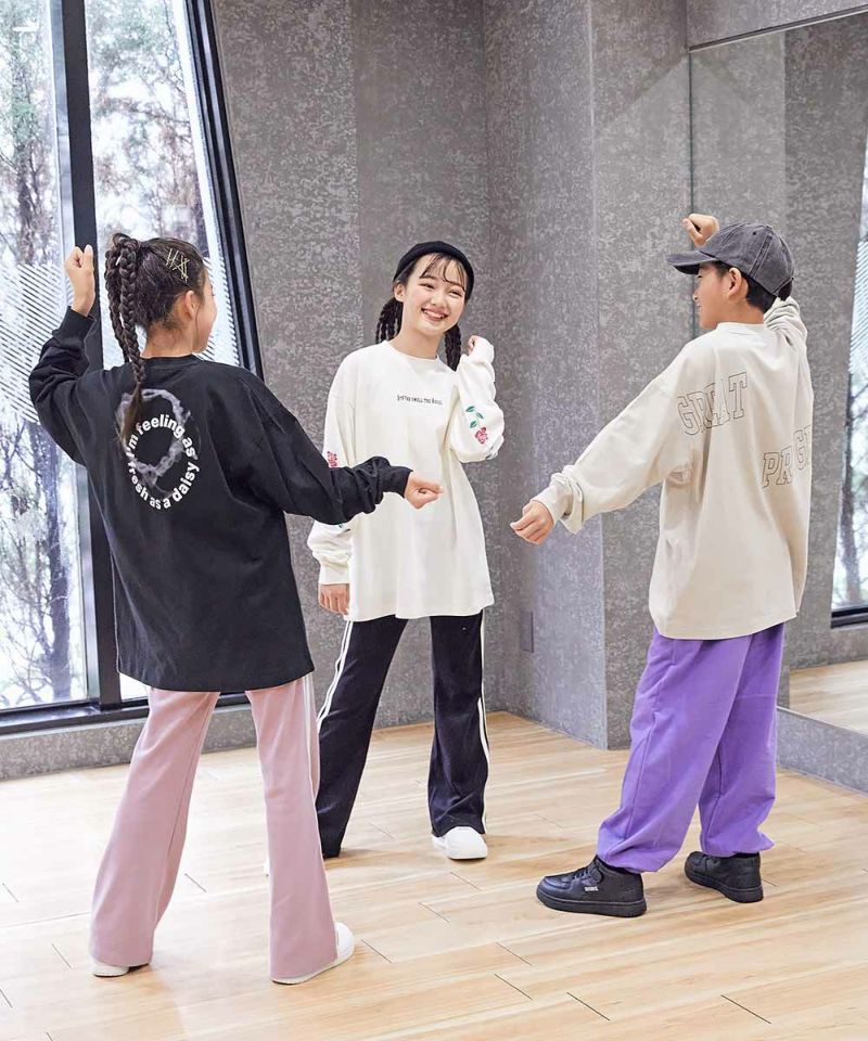 14%OFF】【DANCE】綿100% スーパーBIGシルエット ガールズ