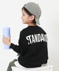STANDARD バックロゴ プリント スウェットトレーナー | 子供服の