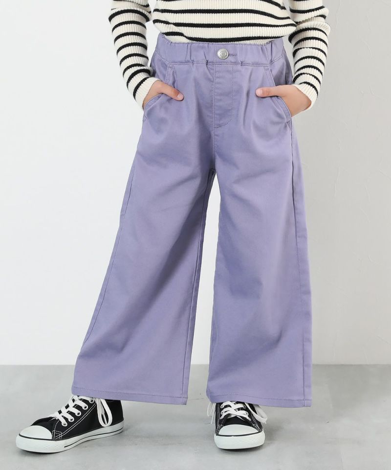 新品 23区 大きいサイズ【洗える・楽々前カン】タイルプリント ストレッチパンツ 15%OFF】ストレッチツイル ワイドカラーパンツ | 子供服の通販