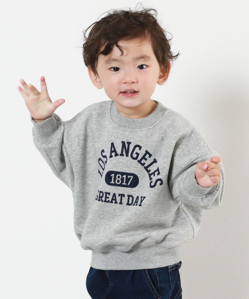 日本全国送料無料商品 | 特集 | 31%OFF】デビラボ プリント BIGシルエットトレーナー 裏起毛 トップス