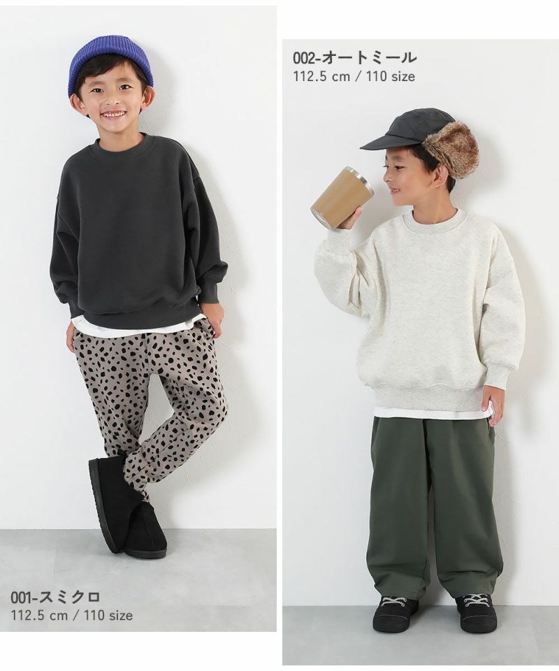 ラッキー様　スウェット　トレーナー　ノバチェック　子供　130 ラッキー様 スウェット トレーナー ノバチェック 子供 130